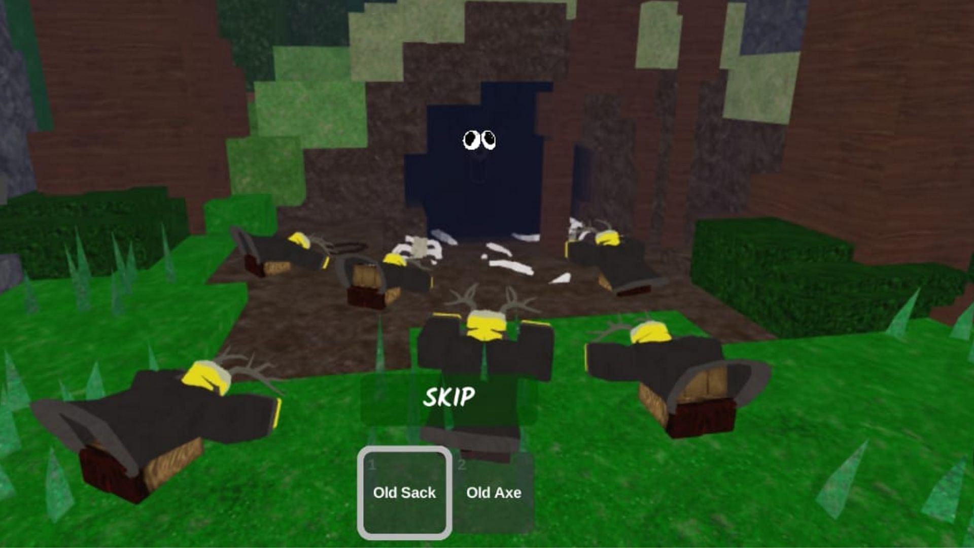 The cultists worship the deer monster (Image via Roblox)